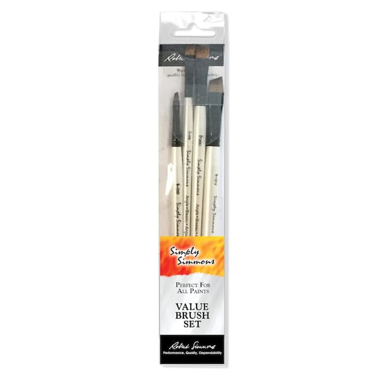 Simply Simmons All The Angles 4 Piece Brush Set